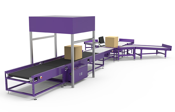 掃碼稱(chēng)重量方一體機(jī)：重量體積一掃即知！